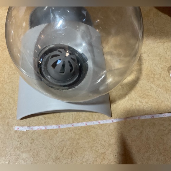 Cat or Dog automatic circulating water dispenser bubble ball water dish grey . - Picture 11 of 11